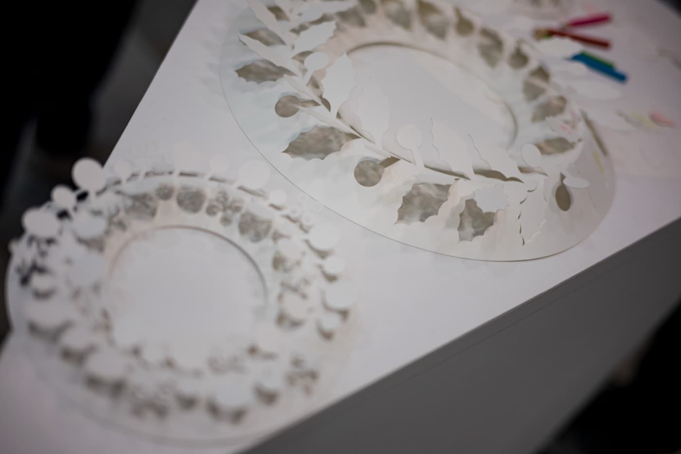 paper wreath